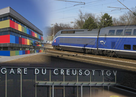 Navette TGV le CREUSOT